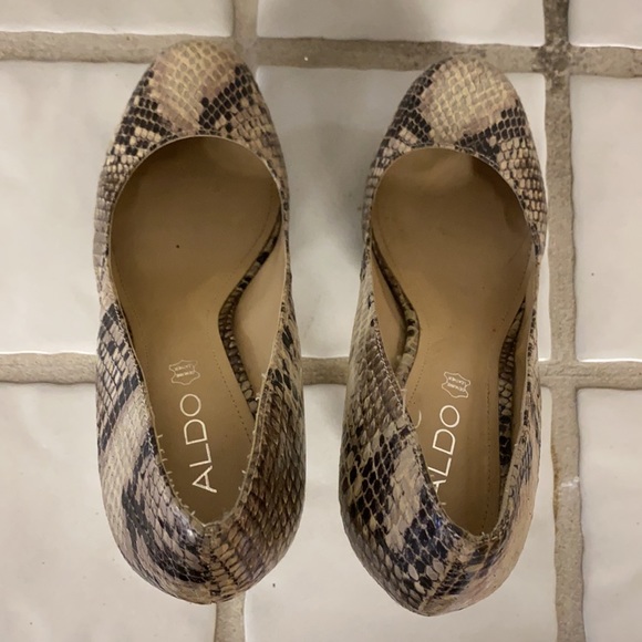 Aldo snake skin heels 👠 - Picture 5 of 7